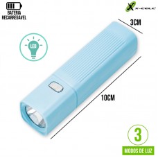 Mini Lanterna LED Recarregável FX-LT-22 X-Cell